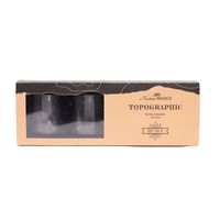 Coffret de 4 verres à shooter Topographic - Visuel 3
